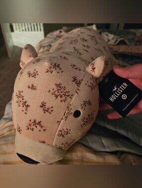 RARE BRAND NEW hollister X target weighted stuff animal
